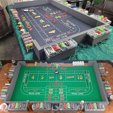 portable craps table top.